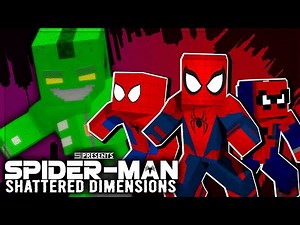 Spider-Man Shattered Dimensions | FULL MOVIE | (Minecraft Roleplay)