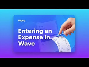 Entering an Expense in Wave - Withdrawal Transactions in Wave - Wave Tutorial