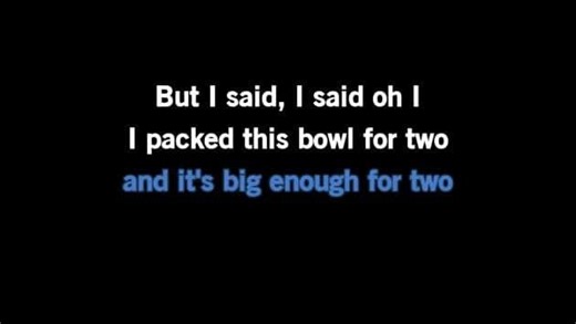 Karaoke Bowl for Two - The Expendables - CDG, MP4, KFN - Karaoke Version