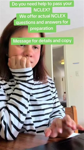 Do you need help to pass the Nclex We have Actual Nclex Questions and answers 2026