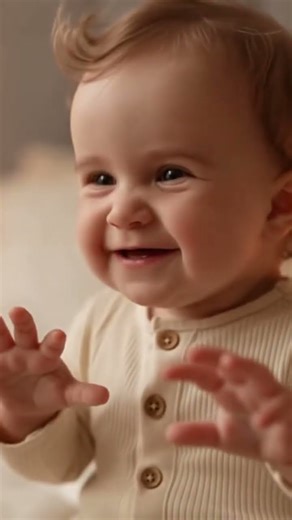 Baby Says “Stop!” But Her Cat Just Keeps Meowing 😂#BabyLaughsSeries