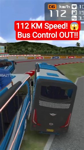 Bus Racing Challenge 🚍💨 | Extreme Speed | Bus Simulator Racing Gameplay #BusRacing #shorts