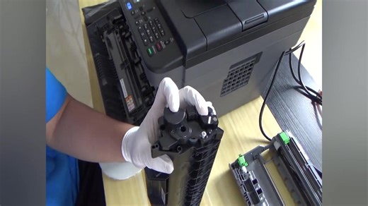 兄弟L2710DW原装粉盒（兼容粉盒）加粉清零教程