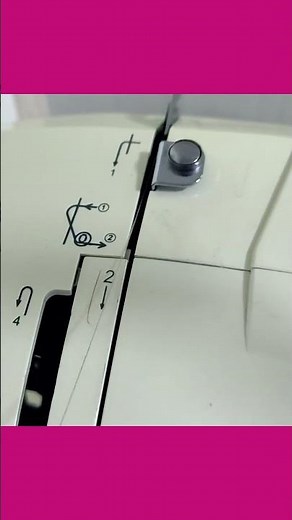 Singer Brilliance 6160 | HOW TO THREAD THE NEEDLE? (Part 1) #shorts #machinemechanics #clothingme...