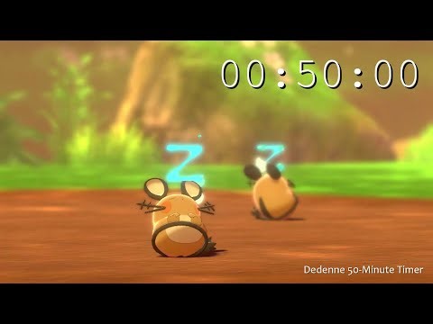 Pokémon Timer – 50 Minutes | Dedenne