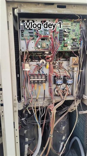 ⚡❄️Daikin VRV outdoor #airconditioning #hvac#accircuits #automobile