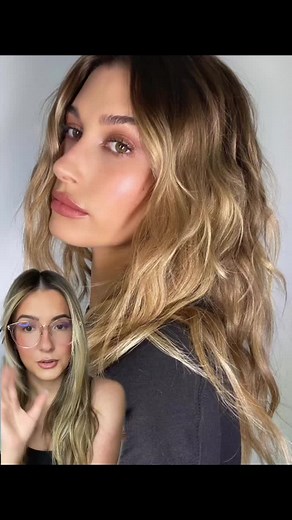 Hailey Bieber Beach Waves Tutorial | Hair Styling Tips
