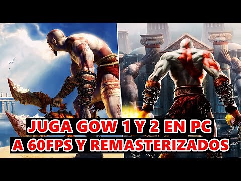 COMO INSTALAR Y JUGAR GOD OF WAR 1 Y 2 REMASTERIZADOS EN PC A 60FPS (Facil y Rapido)
