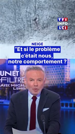 ❄️ "Des gens meurent à cause de la neige en 2026 ! (...) Et si le problème, c'était nous ? Les gens déconnectés de la réalité ou qui prennent le risque en voiture pour faire leurs courses ?" 🗣️ L'édito d'Eric Brunet dans « Brunet sans filtre », du lundi au vendredi de 12h à 15h sur LCI | LCI