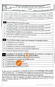 8.6K views · 99 reactions | La réponses au Questions 1,2,3 de l'examen didactique 2024 svt | Sciences svt_ math _ pc | Facebook