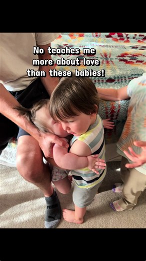 No one teaches me more about love than my babies. The way they love Gabe and I even when we have to come apologize for handling something wrong. And especially how hard they love each other no matter what. They just want to hug, hold, kiss, and give to each other and it just warms my heart. #family #siblings #love #fyp