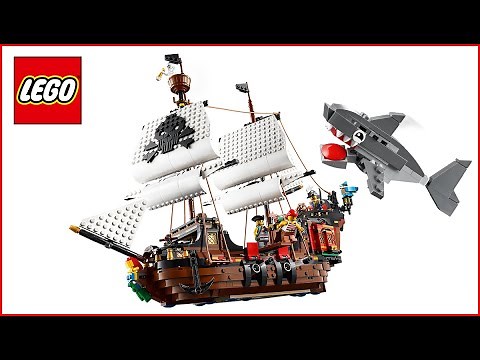 LEGO Creator 31109 Pirate Ship Speed Build for Collectors - Brick Builder