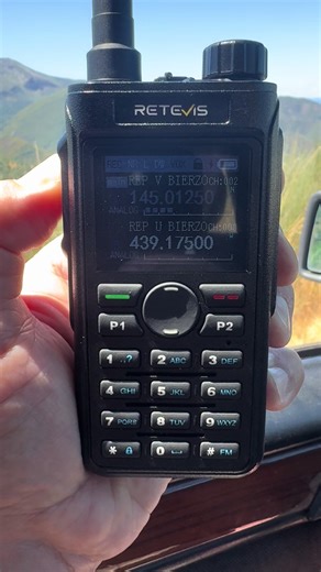 Prueba repetidores alta montaña con Retevis C62.