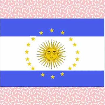 Los cambios de la bandera Argentina a lo largo del tiempo.