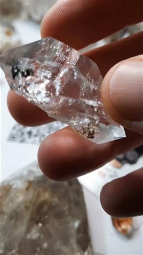 Herkimer Diamond Crystal Quartz Clear with Contact Points!