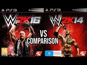 Wwe 2K16 Vs Wwe 2K14 PS3