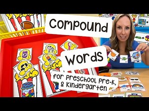 Compound Word Activities for Preschool, Pre-K, & Kindergarten