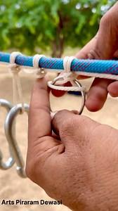183K views · 1K reactions | How to make a knot on rope! #knot #LifeHacks #tricks #life #ideas #useful #diy #tips | piraram_dewesi_arts | Facebook