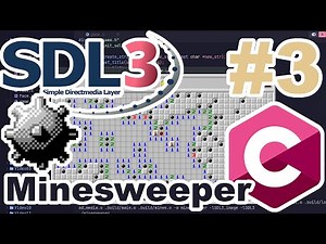 Sprite Sheets and Border - Minesweeper / Prato Fiorito - Part 3 - C and SDL3.