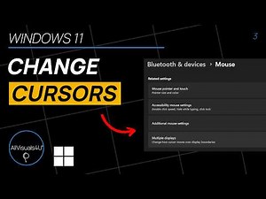 🔧 How To Change Windows 11 Mouse Settings - Windows 11 Mouse Pointers - Windows 11 Tutorial