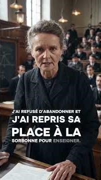 Comment Marie Curie a obtenu 2 prix Nobel et changé la science pour toujours !