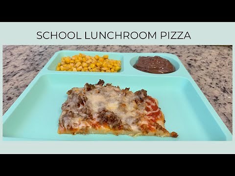 SCHOOL LUNCHROOM PIZZA | THROWBACK CAFETERIA LUNCH | EASY | BUDGET FRIENDLY
