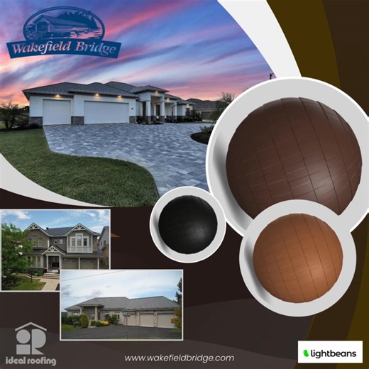 Ideal Roofing‘s Wakefield Bridge steel shingles are a great alternative to traditional asphalt shingles but with all the strength and durability of steel roofing panels. Backed by a 50-year limited transferable warranty, our trusted steel shingles could be the last ones you ever need to install. www.wakefieldbridge.com #IdealSiding #IdealRoofing #MRA #metalroofing #MetalSiding #10X | Ideal Roofing Company Ltd. Manufacturing