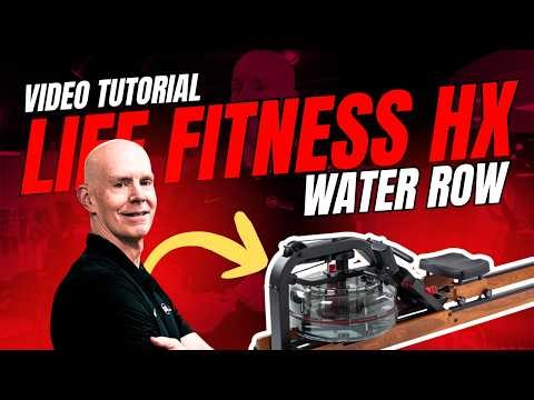 Life Fitness Row HX Water Rower Tutorial | US Fitness Products