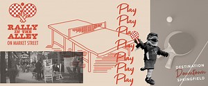 Springfield’s first-ever outdoor ping-pong tournament to be held downtown every Thursday in September