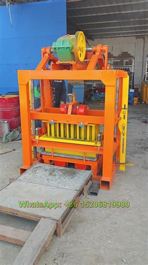 machine pour fabriquer des briques hourdis parpaings blocs prix qtj4-40 #hollowblockmachine