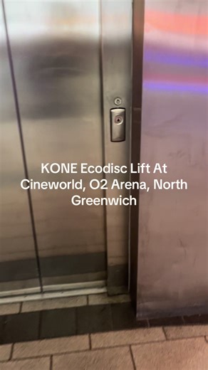 KONE Ecodisc Lift At Cineworld, O2 Arena, North Greenwich #ForTheLoveOfElevators