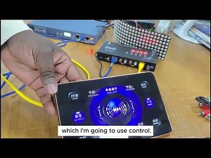 How to use GC-102 led controller with touch panel controller #GC102 #GC102led controller#touchpanel