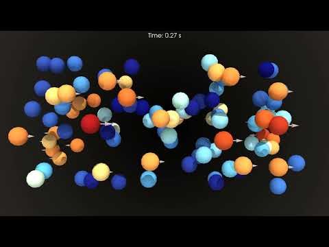 Advection-aggregation of interacting particles