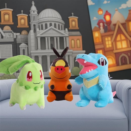 Pokémon Plush From Pokémon Legends: Z-A - Handmade Video Game Character - Video Game Plushie & Indie Game Collectible - Etsy