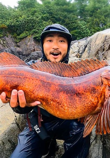 Outdoor Chef Life S01:E03 - Catching and Cooking the Biggest Lingcod Ever!
