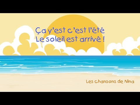 Chanson de l'été 🌞 Ça y'est c'est l'été 🌴chanson pour enfants I festif 🎉