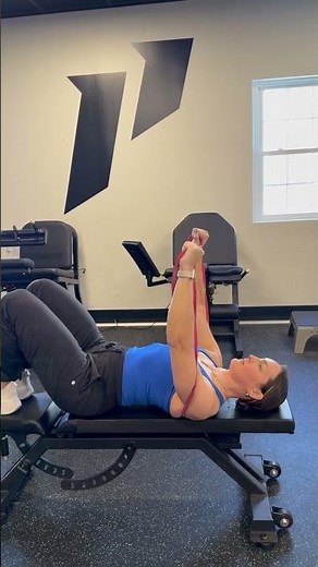 Supine Serratus Punch (Banded) | Scapular Strength & Shoulder Stability
