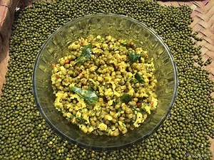 Hesarukalu usli | ಹೆಸರುಕಾಳು ಉಸ್ಲಿ । Mung Beans Usli | green gram sundal