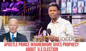 3.1K views · 222 reactions | A Must Watch! On Sunday 21st July 2024 During The Sunday Live Service, Apostle Prince Ikharebhore Speaks Concerning the United States Presidential Election Few Hours Later There Was A Breaking News #letloveleadinthebodyofchrist #synagoguecityministries #ChristInUsTheHopeOfGlory | Synagogue Tv | Facebook