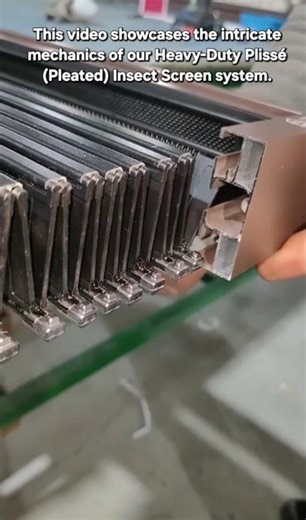 ​Heavy-Duty Retractable Plissé Insect Screens | Precision Engineering