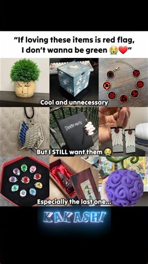 Loving This Merch Is My Red Flag! ❤️ #Anime #Merch #RedFlag #Shorts