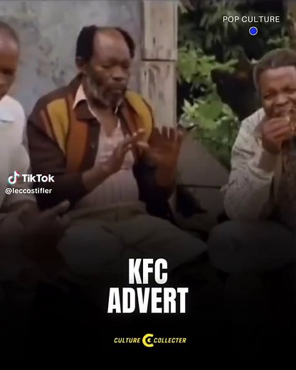 The KFC advert 👌 😂😂