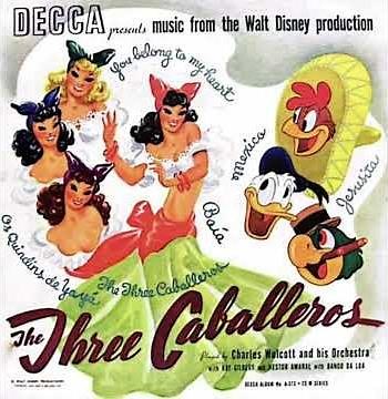1. "The Three Caballeros" (L 3305) 【Decca Presents "The Three Caballeros"】