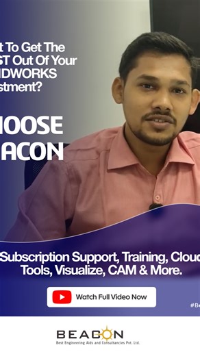 BEACON - SOLIDWORKS Reseller on Instagram: "When teams are supported beyond installation. Through subscription services, BEACON ensures teams get continuous value with regular updates, expert technical support, structured training, productivity sessions, certifications, and strategic consultancy. Highlights of Support that includes: 🔄 Software updates & activation 🛠️ Design guidance and validation 📈 Productivity sessions & consultancy ✅ Access to the SOLIDWORKS user community 👉 Watch the ful