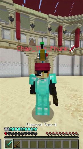 i had to cheat to win this 💀 #minecraft #hoplite #minecraftpvp
