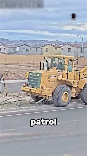 Suspect Rams Police Cars With Stolen Front Loader 😳 #policeactivity #lawenforcement