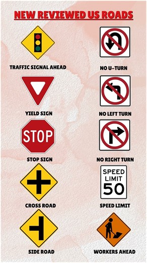 New Revived US road signs 2026 | Do you know them?