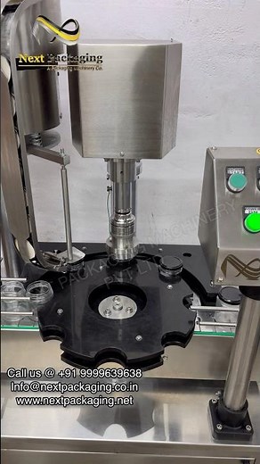 Automatic lug capping machine | glass bottle capping machine | metal cap sealer #lugcappingmachine