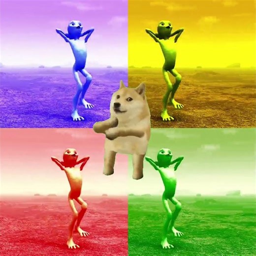 Alien Dance Battle | Dame to cosita part-10 #elchombo #aliendance #alien