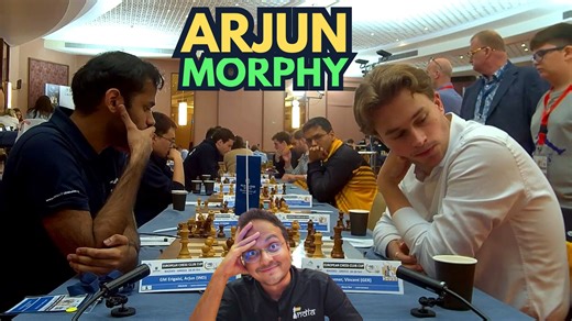 22K views · 226 reactions | Arjun Erigaisi creates a modern masterpiece by beating Vincent Keymer with some powerful moves. Vincent made some inaccuracies, but Arjun was absolutely ruthless after it. This happened in the 5th round of the European Club Cup 2025 in the match between Alkaloid vs Novy Bor. Commentary by IM Sagar Shah. Video: ChessBase India Edited by Ravindra Potawad #Chess #ChessBaseIndia #Arjunerigaisi #vincentkeymer | ChessBase India | Facebook